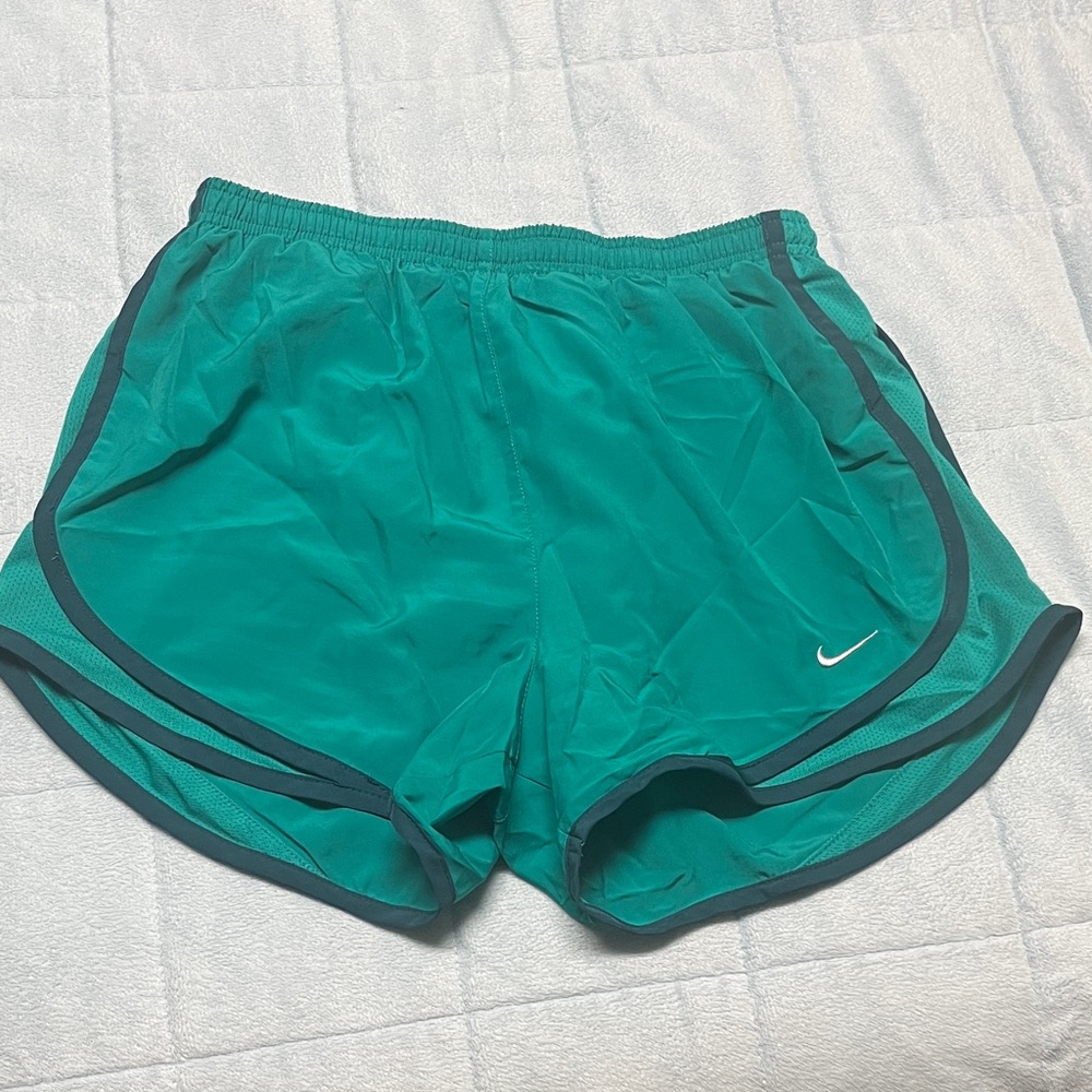 Nike Women's Green Athletic Shorts
